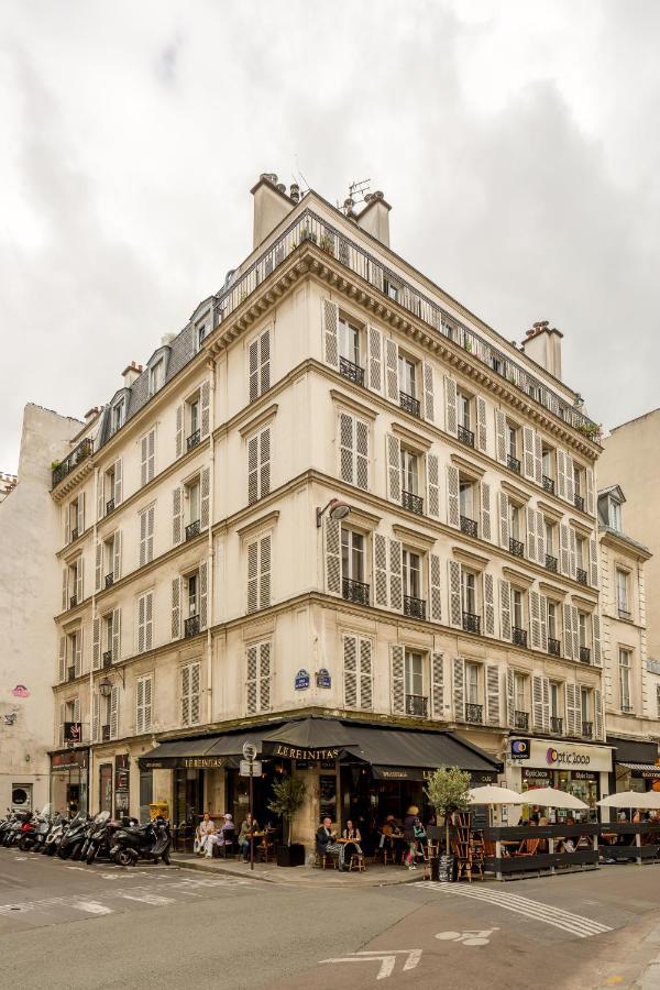 Habitat Parisien - 2Br-2Ba - Marais - Centre Pompidou Apartment ภายนอก รูปภาพ